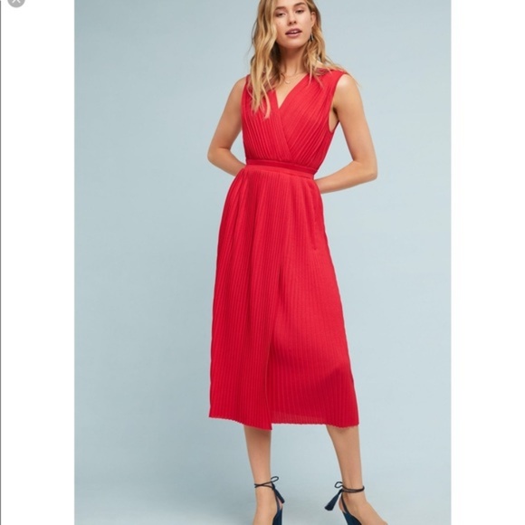 Anthropologie Dresses & Skirts - Anthropologie Tracy Reese Pleated Midi Dress
